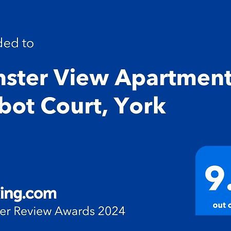 Minster View Apartment At Talbot Court, York Buitenkant foto