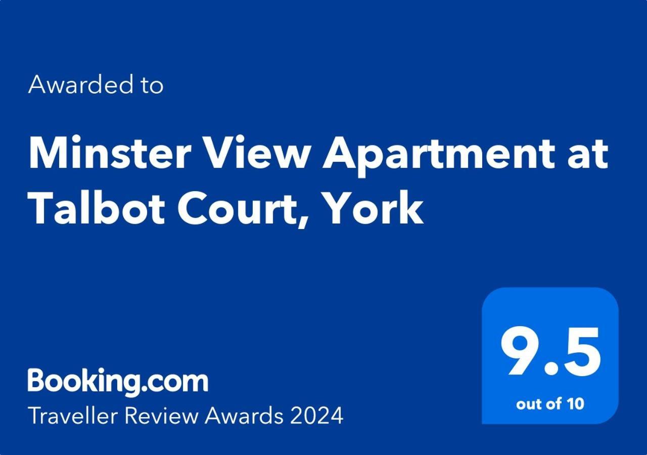 Minster View Apartment At Talbot Court, York Buitenkant foto